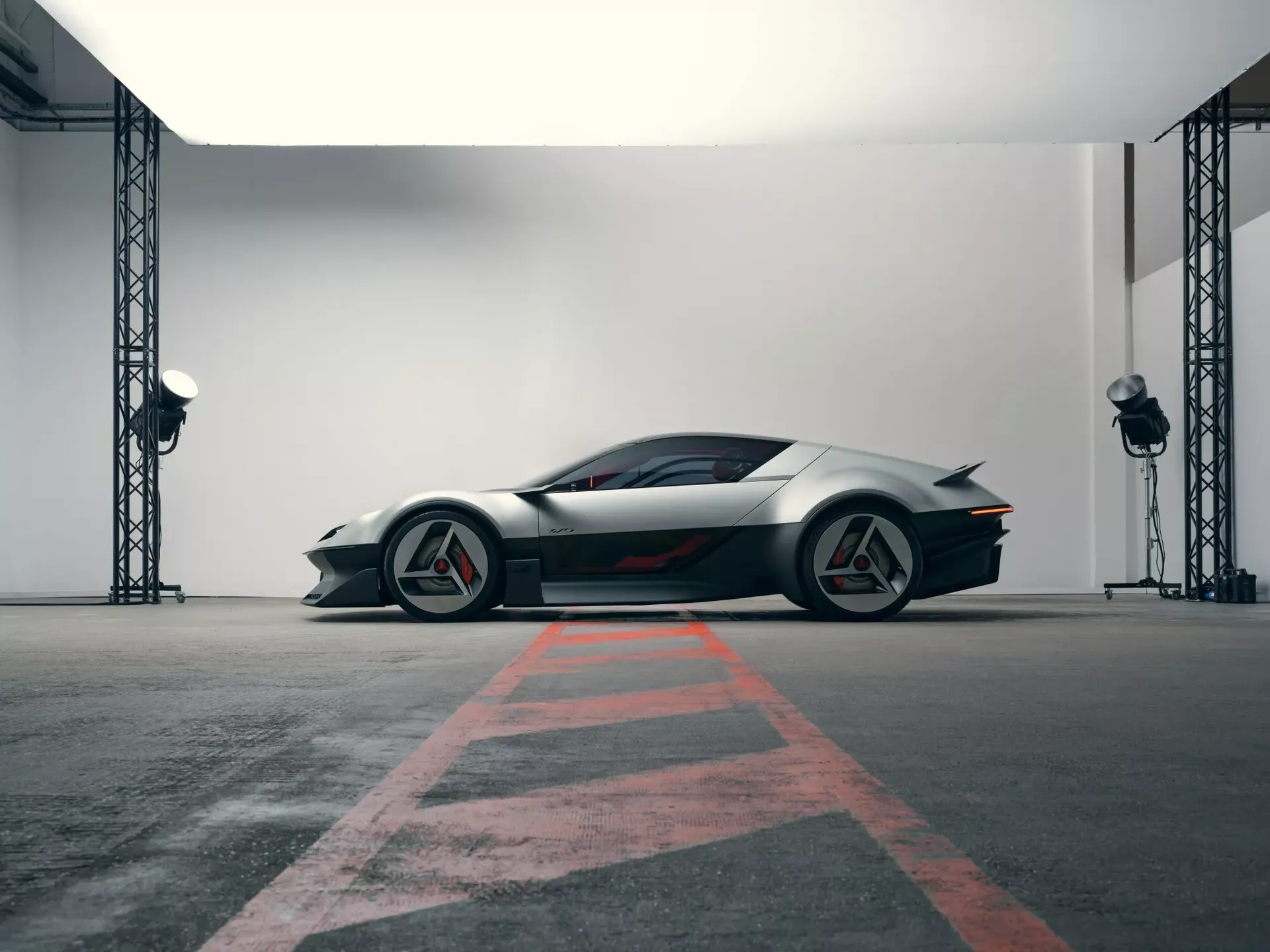 Alpine A310 Vision — bok, studio