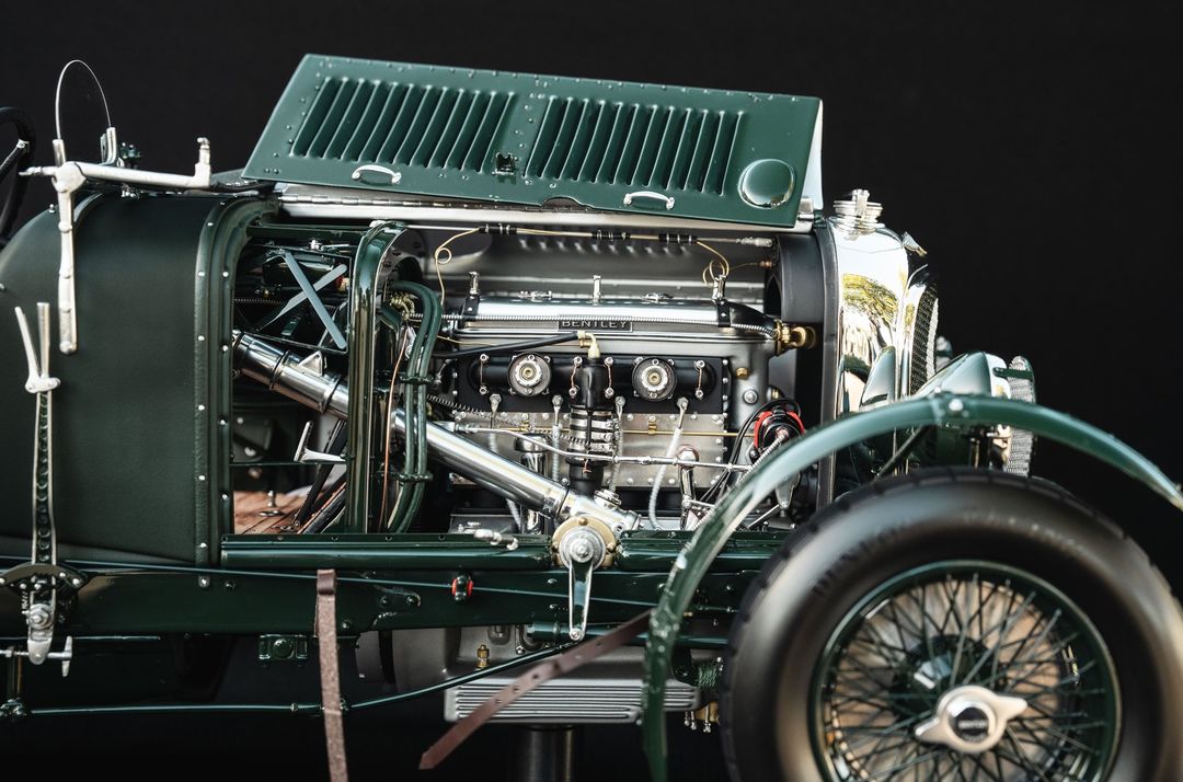 Bentley Blower Jnr — silnik, detale