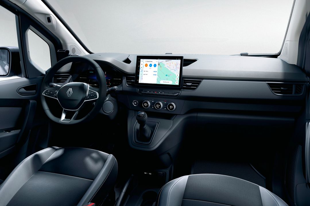 Renault Kangoo E-Tech — wnętrze, kokpit