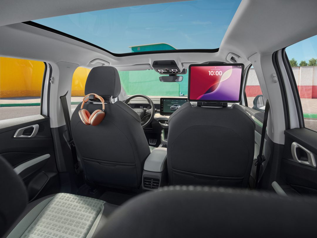 Škoda Epiq — wnętrze, widok z tyłu