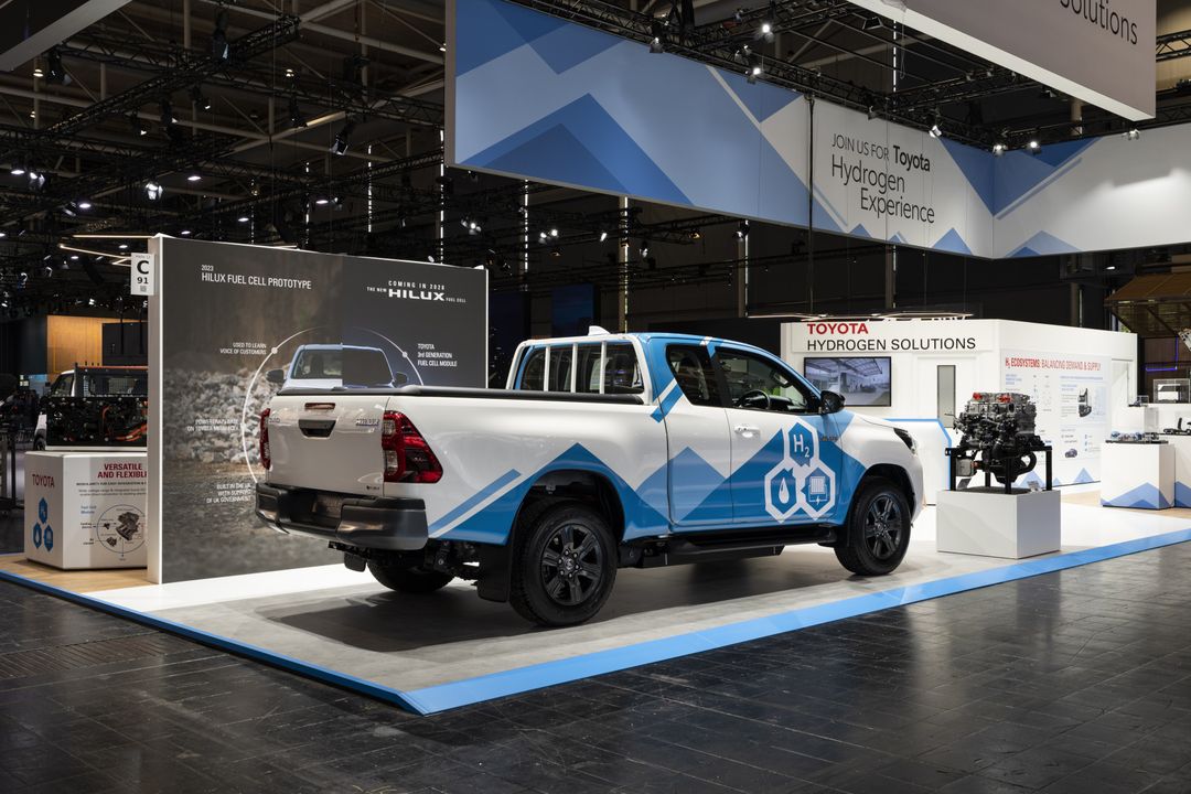 Toyota Hilux – bok, prototyp z ogniwami paliwowymi