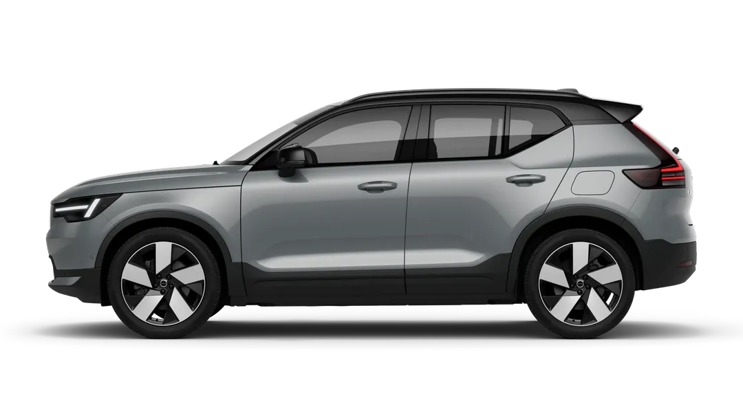Volvo C40 — bok, szary
