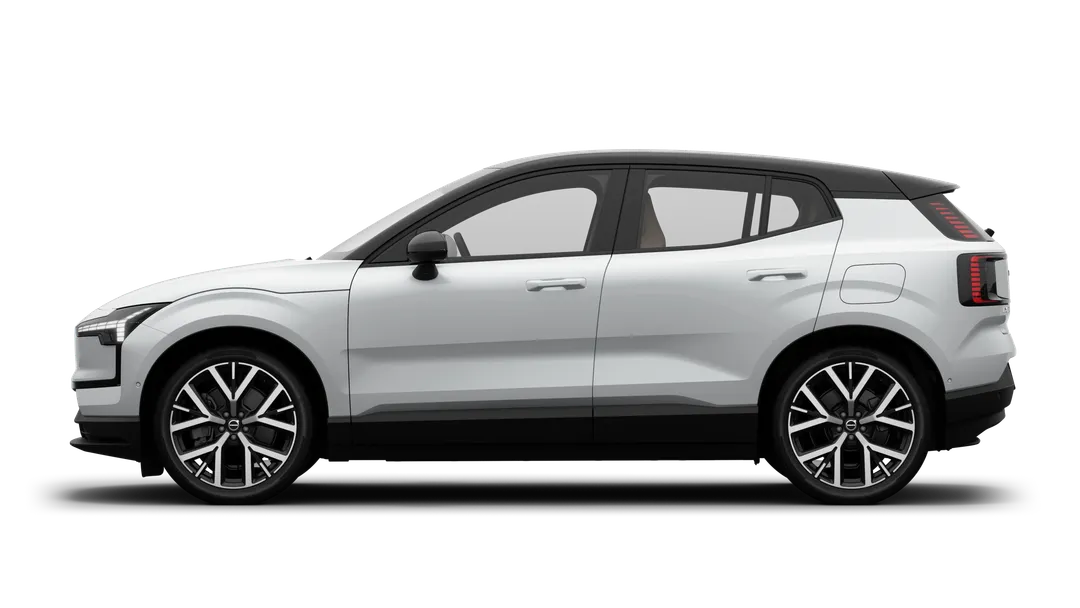 Volvo C40 — bok, biały